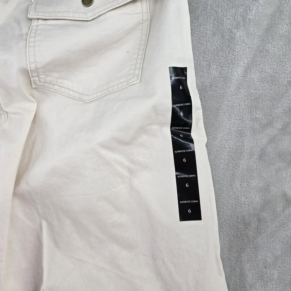Banana Republic Authentic Chino Straight Parachute Full Pants‎ Mid Rise Womens 6